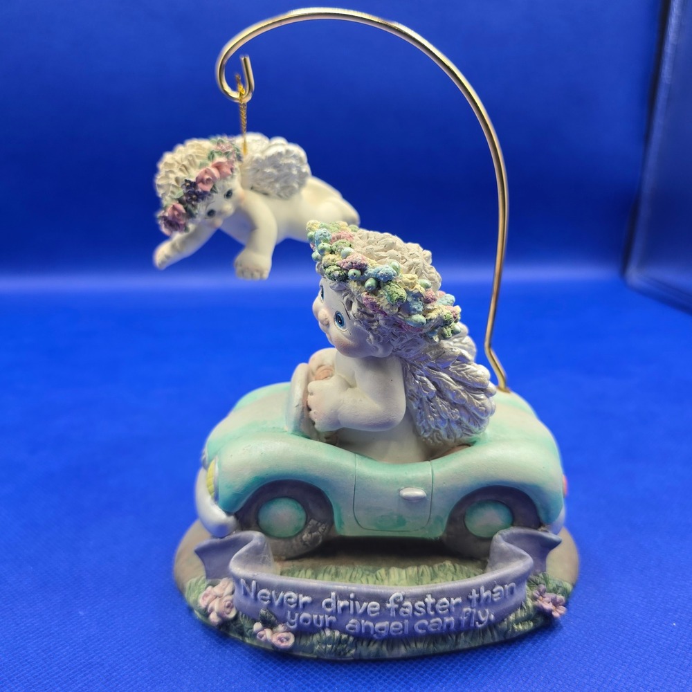 Dreamsicles Driving Lesson Angel Figurine Kristin 20111 Cherub Car‎ 2002 y2k